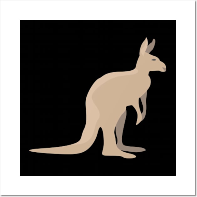 Kangaroo Wall Art by Hashop